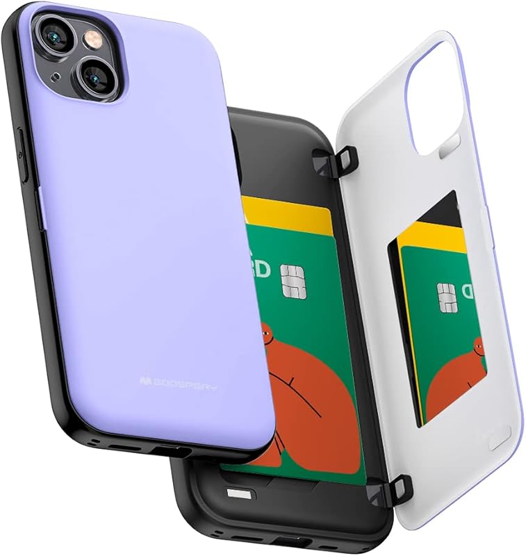 Goospery Magnetic Compatible Closing Protective Lilac Purple